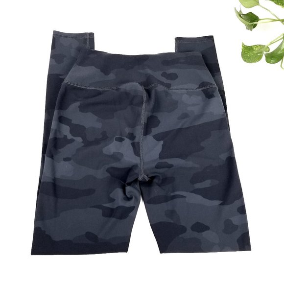 ALO Yoga High Waisted Vapor Leggings Grey Camo Med - Picture 4 of 13